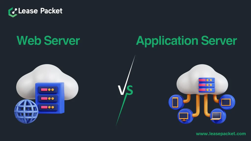 Web server vs application server