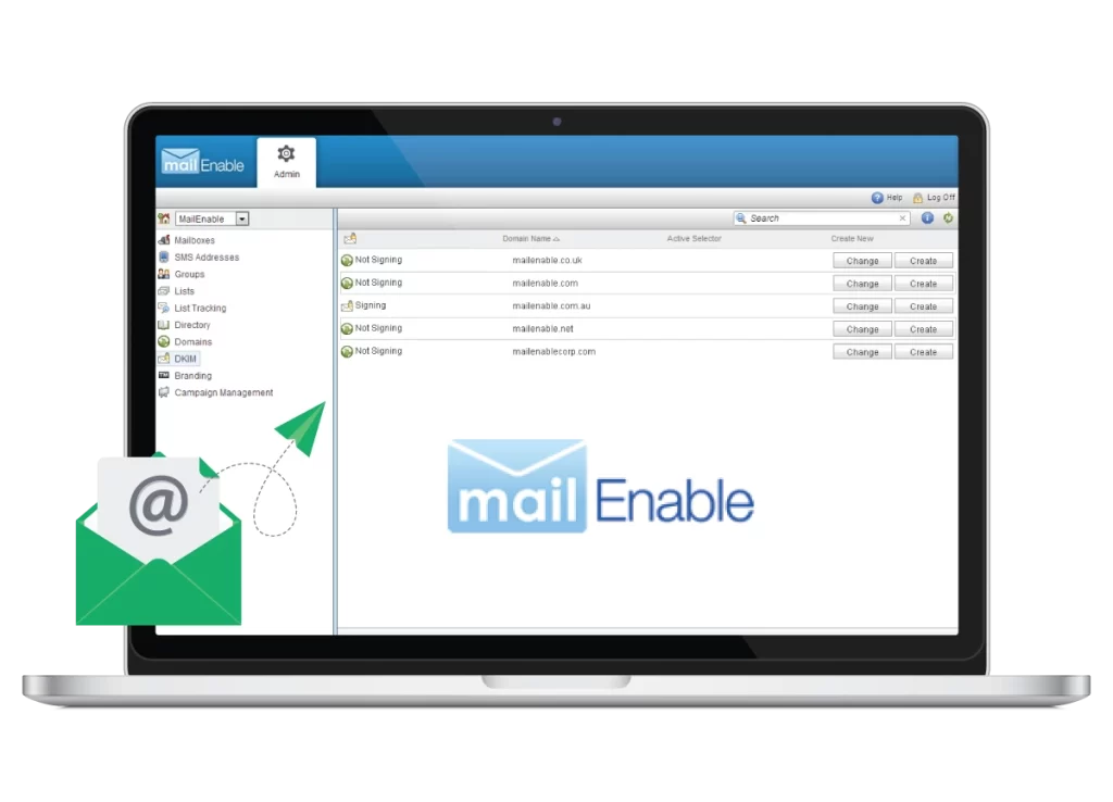 MaliEnable License 5 Centralize Dashboard for Easy Management Mailenable Lease packet