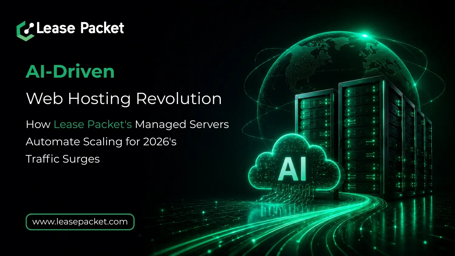 You are currently viewing AI-Driven Web Hosting Revolution: How Lease Packet’s Managed Servers Automate Scaling for 2026’s Traffic Surges