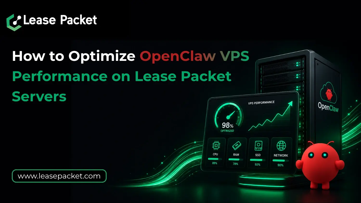 Read more about the article How to Optimize OpenClaw VPS Performance on Lease Packet Servers