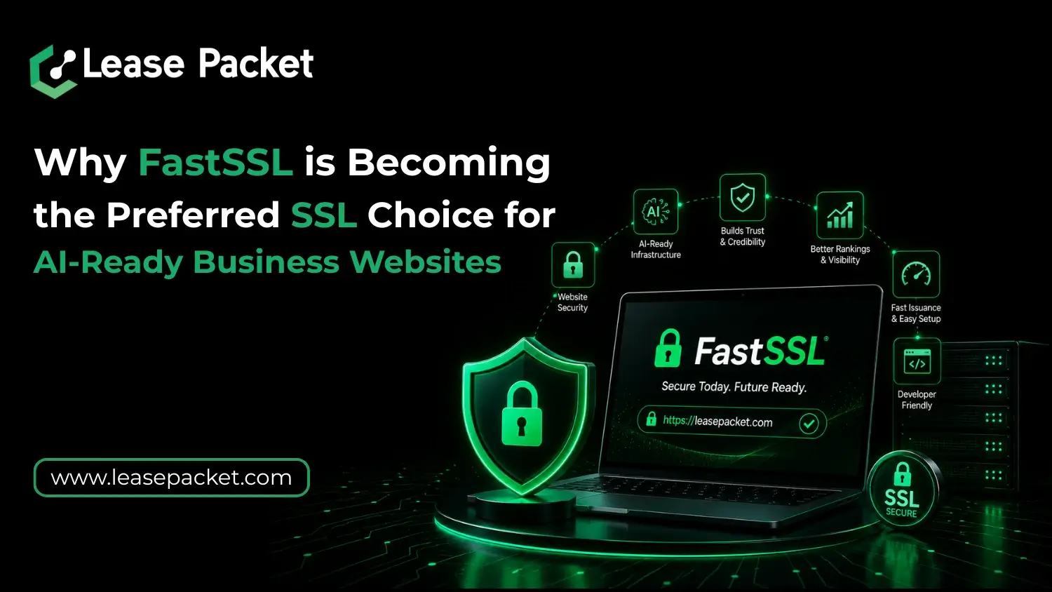 Read more about the article Why FastSSL is Becoming the Preferred SSL Choice for AI-Ready Business Websites