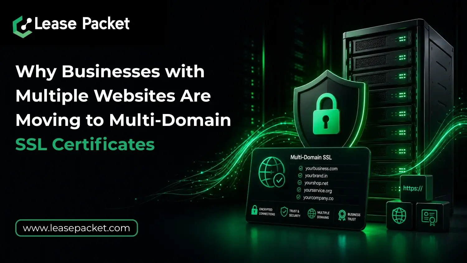 You are currently viewing Why Businesses with Multiple Websites are Moving to Multi Domain SSL Certificates