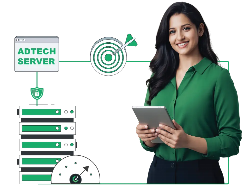AdTech Server 1 Dedicated servers for AdTech with Lease Packet