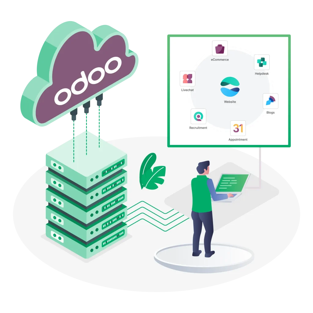 Effortless Odoo Cloud Hosting Powered by Lease-Packet